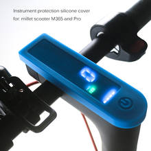 Scooter elétrico atualizar painel de silicone capa à prova dwaterproof água placa de circuito proteger caso para xiaomi mijia pro m365 painço scooter 2024 - compre barato