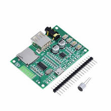 BT201 Dual Mode 5.0 Bluetooth Lossless Audio Power Amplifier Board Module Tf Card U Disk Ble Spp Serial Port Transparent Trans 2024 - buy cheap