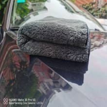 1300GSM 50x50 см супер впитывающее полировочное полотенце для мытья автомобиля с воском, долговечное полотенце из микрофибры, Коралловая бархатная ткань для чистки автомобиля 2024 - купить недорого