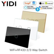 WiFi Smart Light Switch RF433 Smart Life Tuya App Wireless Remote Control Works with Alexa Google Home Voice Control 110V 220V 2024 - buy cheap