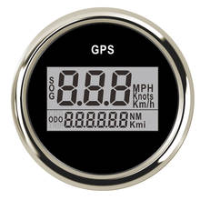 Marine Boat Digital GPS Speedometer Waterproof fit For Car Motorcycle speed gauge sensor 9V~32V  0~999MPH&Km/h& Knots Adjustabl 2024 - buy cheap