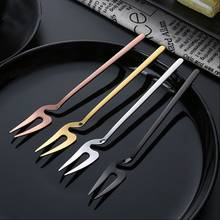 Stainless Steel Fruit Forks Small Size Pickle Forks Cocktail Salad Dessert Cake Forks Tableware For Banquet Party Seafood Dinner 2024 - buy cheap