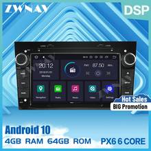 PX6 Android 10.0 With DSP IPS RDS Car GPS Navi Radio stereo For opel Vauxhall Astra H G J Vectra Antara Zafira Corsa  DVD Player 2024 - buy cheap