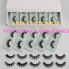 MAANGE Eyelash Wholesale 5/30/50/100/200PCS 3D Mink Eyelashes Fluffy Thick Mink Lashes In Bulk Natural False Eyelashes Makeup 2024 - buy cheap