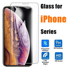Закаленное стекло для iphone x, закаленное защитное стекло для apple i phone xr xs xi max xir, защитная пленка для экрана sx xmax mxax 2024 - купить недорого