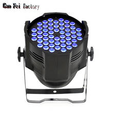 DJ Lights 54X3W RGB Colorful LED Par Wash Daisy-Chain DMX Sound Activated Stage Lights For Wedding Show Disco Bar Party Concert 2024 - buy cheap
