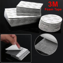 10Pcs Double Sided Tape 3m Black Foam Tape Strong Pad Mounting Adhesive Repair Tape Round/Rectangle Thickness 2mm 2024 - buy cheap