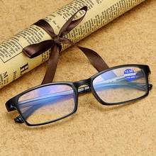 Tr90 anti luz azul óculos de leitura mulher homem ultraleve óculos presbiopia diopters + 1.0 1.5 2.0 2.5 3.0 3.5 4.0 2024 - compre barato