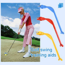 Guía de práctica de Swing de Golf para principiantes, alineación de gestos, herramienta de muñeca portátil, Ayuda de entrenamiento de Swing de Golf, Control, 1 unidad 2024 - compra barato