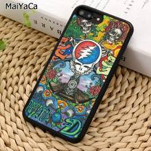 MaiYaCa Grateful Dead Band Phone Case For iPhone 5 6S 7 8 plus 11 12 13 Pro X XR XS Max Samsung Galaxy S6 S7 S8 S9 S10 plus 2024 - buy cheap