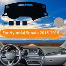 Car Dashboard Cover Dashmat For Hyundai Sonata 2015 2016 2017 2018 2019 LF Inner Sun Shade Dash Board Pad Carpet Car Accessories 2024 - buy cheap