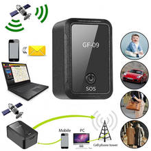 Minirastreador GPS con aplicación de Control remoto, dispositivo antipérdida, localizador GSM GPRS magnético, grabación de voz, rastreador GPS, GF-09 2024 - compra barato