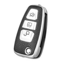 Ключ чехол Крышка для Ford Focus 2 3 MK3 ST RS Ecosport Fuga побег Fiesta раза ключ 3 кнопки дистанционного ключа цепь TPU PU 2024 - купить недорого