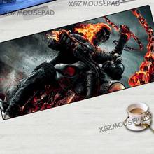 XGZ Large Mouse Pad Exquisite Black Lock Edge Motorcycle Chain HD Movie Custom Internet Cafe Computer Desk Mat Rubber Non-slip 2024 - buy cheap