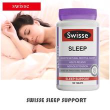 Australia Swisse Sleep Support 100Tabs Relieve Nervous Tension Tenseness Restlessness Irritability Assist Natural Restful Sleep 2024 - buy cheap