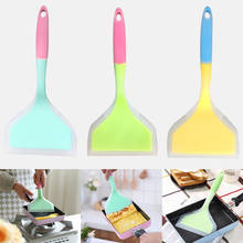 New Pro Silicone Spatula Beef Meat Egg Kitchen Scraper Wide Pizza Shovel Non-stick Turners Food Lifters Home Cooking Utensils 2024 - buy cheap