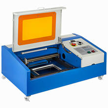 Máquina de gravura do laser 40w co2 gravador do laser com área gravura de 300x200mm 2024 - compre barato
