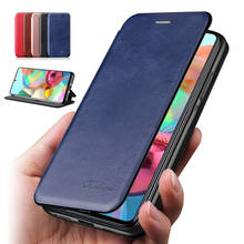 for samsung galaxy a71 a 71 case Leather Flip Book Wallet Stand Phone Case on sumsung a71 71a etui caso cover a715f SM-A715FN/DS 2024 - buy cheap