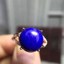 Lapis ring Natural And Real Lapis Ring Wedding Engagement Rings for Women 925 sterling silver Ring 2024 - buy cheap