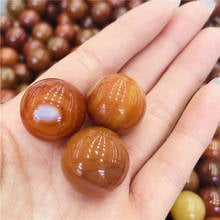 Natural gem, brown agate, agate ball, crystal ball, reiki healing ball, home decoration 2024 - buy cheap