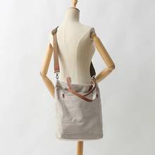 Bolsa de lona feminina m469, bolsa diagonal de ombro para mulheres, versão coreana simples de bolsa japonesa selvagem 2024 - compre barato