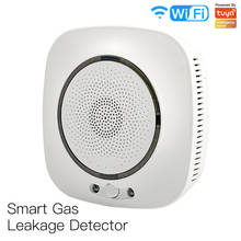 Smart WiFi Gas Leakage Fire Security Detector Gas Combustible Alarm Sensor Smart Life Tuya APP Control Home Security System