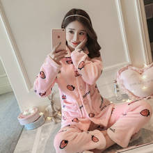 Winter Thick Warm Cotton padded Maternity Nursing Sleepwear Pajamas Clothes for Pregnant Women Pregnancy Sleep Lounge Home Wear 2024 - buy cheap