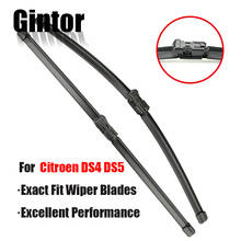 Gintor AUTO Car Wiper LHD Front Wiper Blades For Citroen DS4 DS5 2011 -  Windshield Windscreen Front Window 30"+26" 2024 - buy cheap