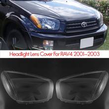 Cubierta de faro lateral de coche, pantalla de cristal transparente para Toyota Rav4 2001 2002 2003 2024 - compra barato