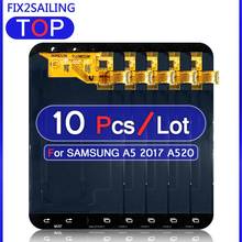 10PCS For Samsung Galaxy A5 2017 A520F SM-A520F A520 LCD Display 100% High Quality LCD  Touch Screen Sensor Panel Assembly 2024 - buy cheap