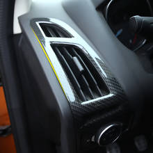 Adesivo de decoração automotiva, guarnição para saída de ar condicionado frontal de automóveis decoração para ford focus 3 4 mk3 mk4 2012 + 2024 - compre barato