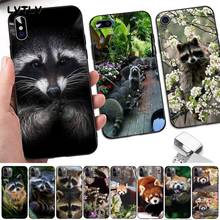 Personalised Raccoon Bling Cute Phone Case for iPhone 13 8 7 6 6S Plus X 5 5S SE 2020 XR 11 pro XS MAX 2024 - buy cheap