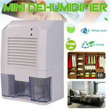 Mini desumidificador elétrico portátil 800ml secador de ar para banheiro porão cozinha escritório absorção caravancar rv garagem 2024 - compre barato