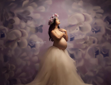 HUAYI фотография Фон Акварель картина маслом цветы Новорожденные ребенок студия Беременные женщины портреты фото фон 2018 2024 - купить недорого
