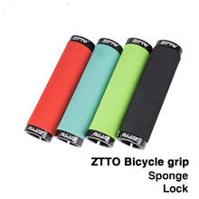 1Pair  Sponge Durable Shock-Proof Anti-Slip Grips for MTB Mountain Bike Folding Bicycle Fixed Gear BMX with Bar Plug AG-36 2021 2024 - buy cheap