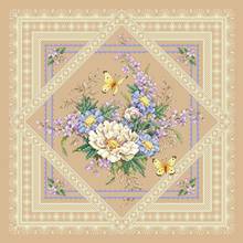 Flowers And Lace cross stitch kit butterfly cotton thread  Dim-35105 linen flaxen canvas stitching embroidery DIY 2024 - buy cheap