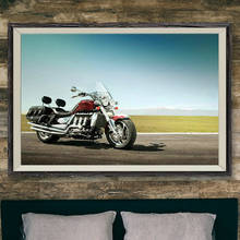 276 Vintage Bike Motorcycle Classic Wall Silk Cloth Poster Art Decoration Gift 2024 - buy cheap