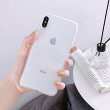 KISSCASE Прозрачный чехол для телефона для iPhone 11 Pro Max 7 8 XR X XS MAX мягкий, зеркальный, из ТПУ чехол s для iPhone 7 8 6 6S Plus чехол Funda 2024 - купить недорого