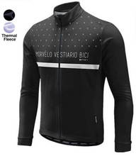 Morvelo Winter Thermal Fleece Cycling Jersey long sleeve Ropa ciclismo hombre Bicycle Wear Bike Clothing maillot Ciclismo tops 2024 - buy cheap