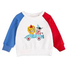 Autumn Tops Kids Baby Clothes Girl Boy Cartoon Print Sweatshirts Casual Toddler Blouse Long Sleeve Outerwear Infant Clothing 2024 - buy cheap