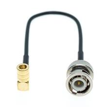 BNC Male to SMB Female Right angle connector Coax RF Pigtail FPV Jumper Cable RG174 2024 - buy cheap