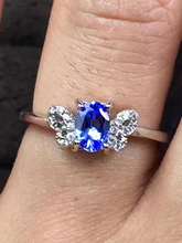 Natural And Real Tanzanite luxury ring ring Free shipping gemstone 925 sterling silver Fine jewelry 2024 - buy cheap