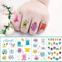 12 kinds Cartoon Beast Temporary Tattoo Stickers for Kids Children Cute tatouage temporaire Disposable 2024 - buy cheap
