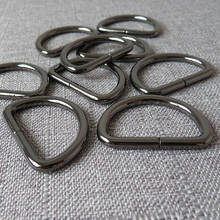 32mm Heavy metal D ring for handbag bag dog collar leash rope handmade DIY accessory purse straps metal belt buckle zinc alloy 2024 - buy cheap
