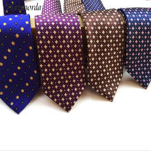 Men Tie Floral Flower Jacquard Necktie Silk Neck Ties for Male Party Shirts Gravata Luxury Neckwear Accessories Wedding Gifts 2024 - buy cheap