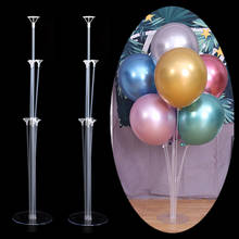 Balões para festa de aniversário, suporte de balão, coluna de plástico, bastão, chá de bebê, decoração de festas de casamento 2024 - compre barato