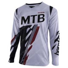 DH Downhill moto Jersey de manga larga para bicicleta de montaña, camiseta de motocross, uniforme de mtb, ropa de ciclismo, ropa de motocicleta 2024 - compra barato