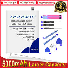 HSABAT 0 Cycle BT-5508 5000mAh Battery for Leagoo T8S High Quality Mobile Phone Replacement Accumulator 2024 - buy cheap