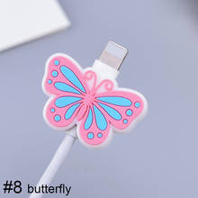 Data Line Cord Protector For iPhone Charging cable USB Charger Cable Cover Wire Cord Protector Cute insect shape Butterfly 2024 - buy cheap