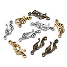 10 Sets Bronze Color Music Note Shaped Toggle Clasps 25x13mm 16x5.5mm Jewelry Findings Accessories for DIY Handmade 2024 - buy cheap